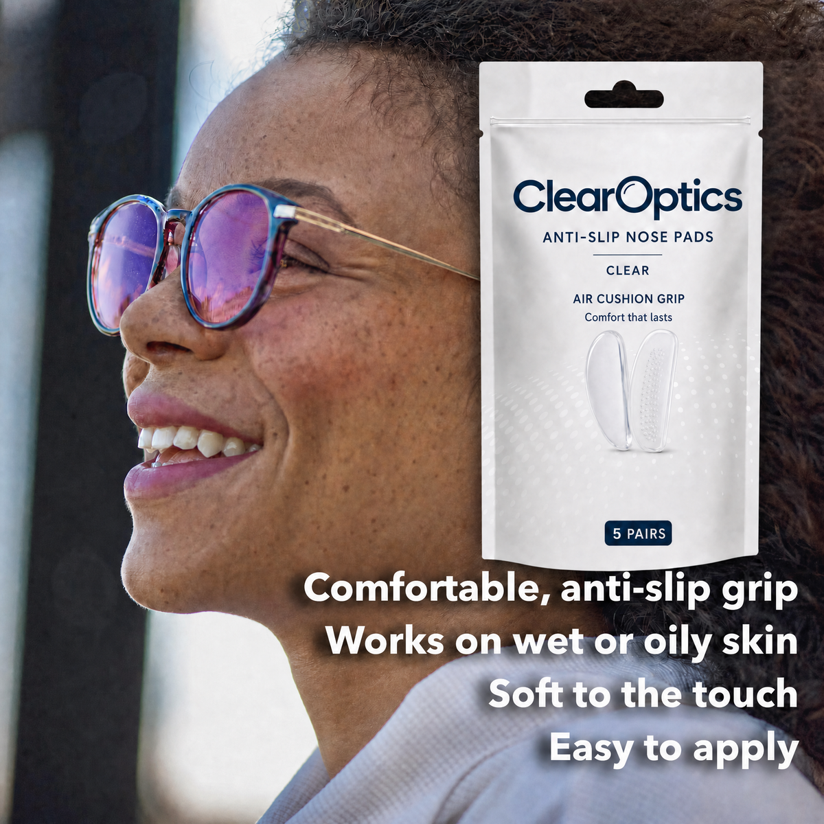 Truview Eyeglass Nose Pads